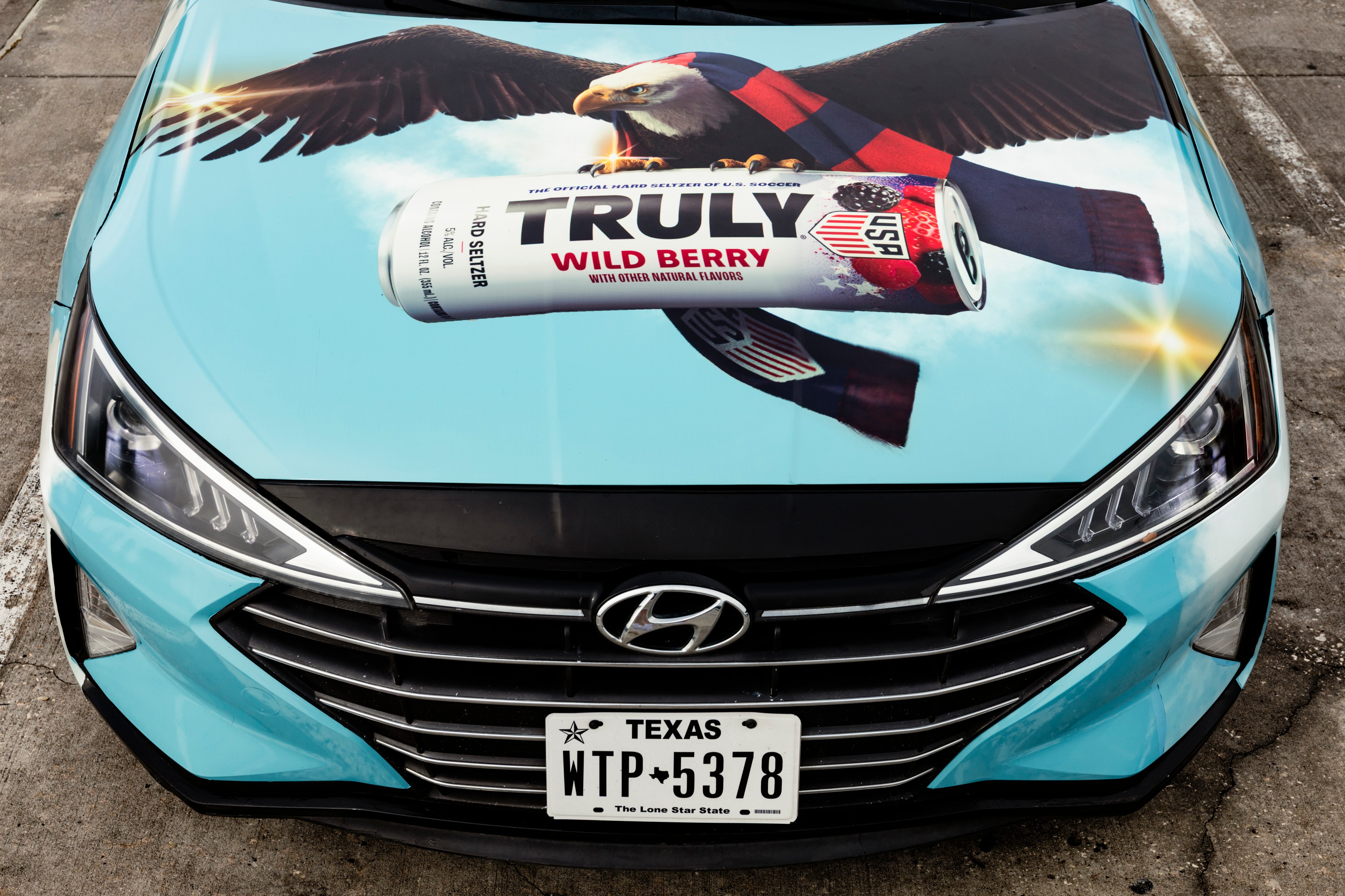 Truly wrapped cars take over Houston and Kansas City during the 2026 FIFA World Cup