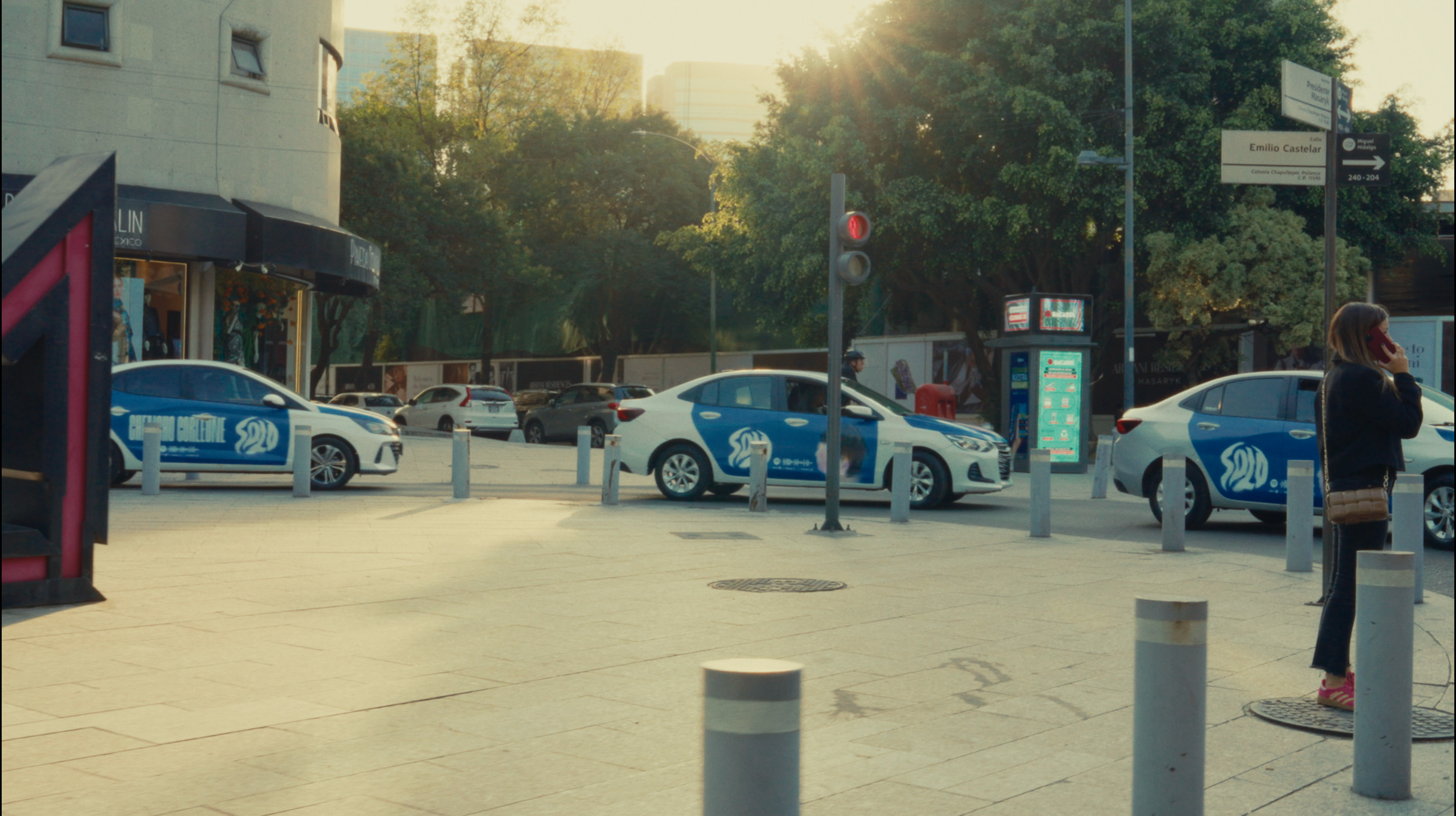 Sony Music lanzó una campaña publicitaria en coches de transporte compartido