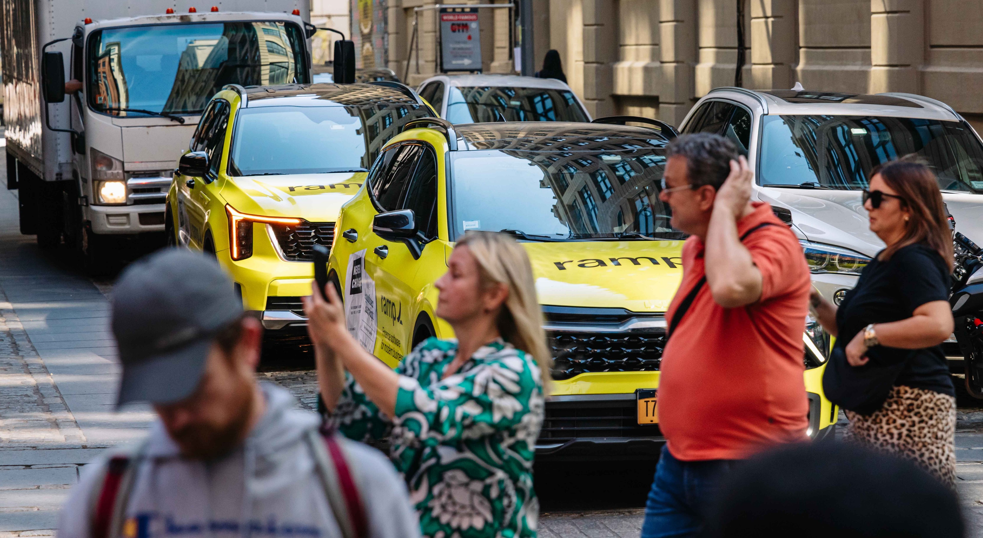 Ramp wrapped car OOH campaign in NYC via GOOD TRAFFIC