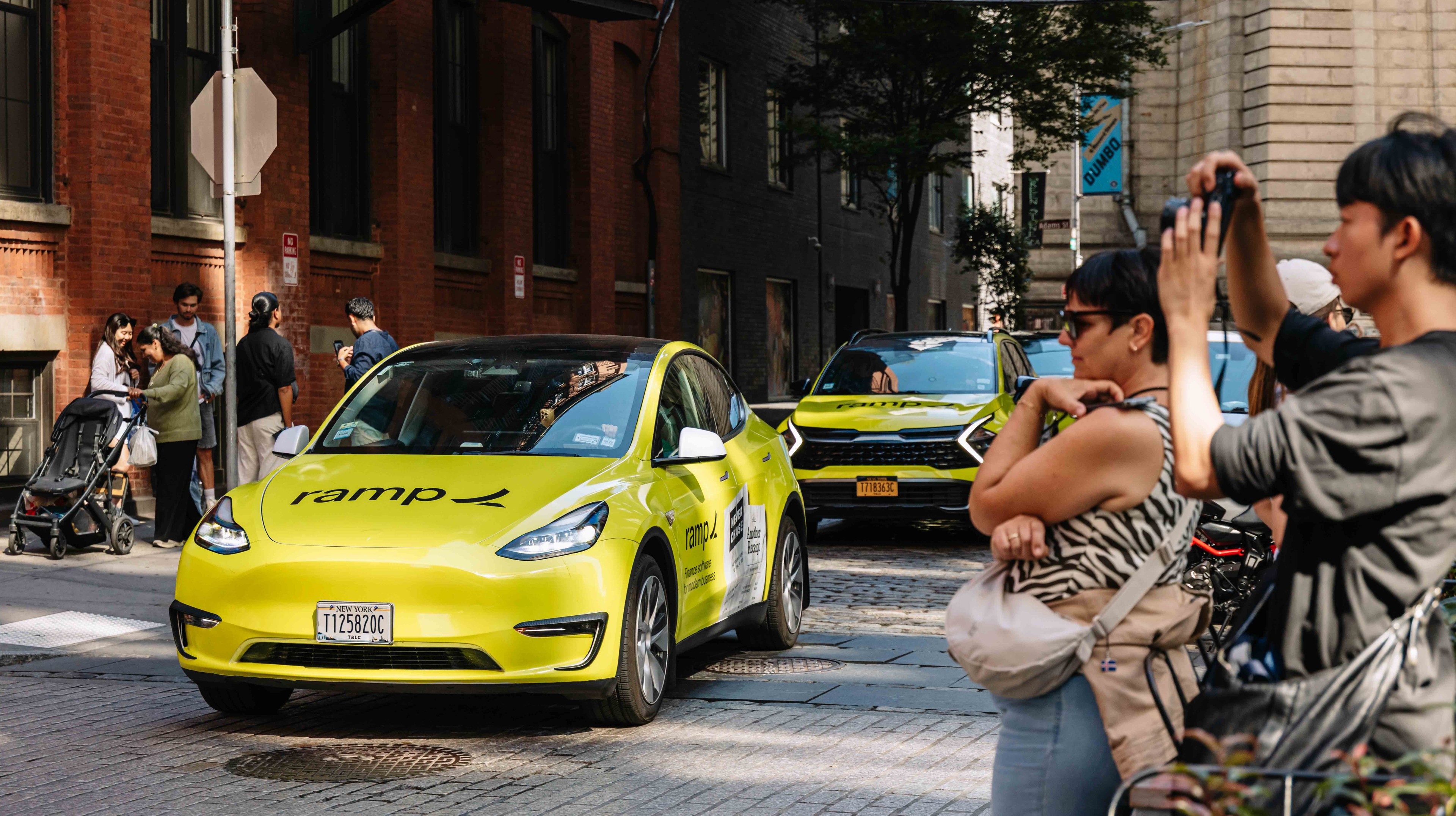 ramp, car wrap advertising