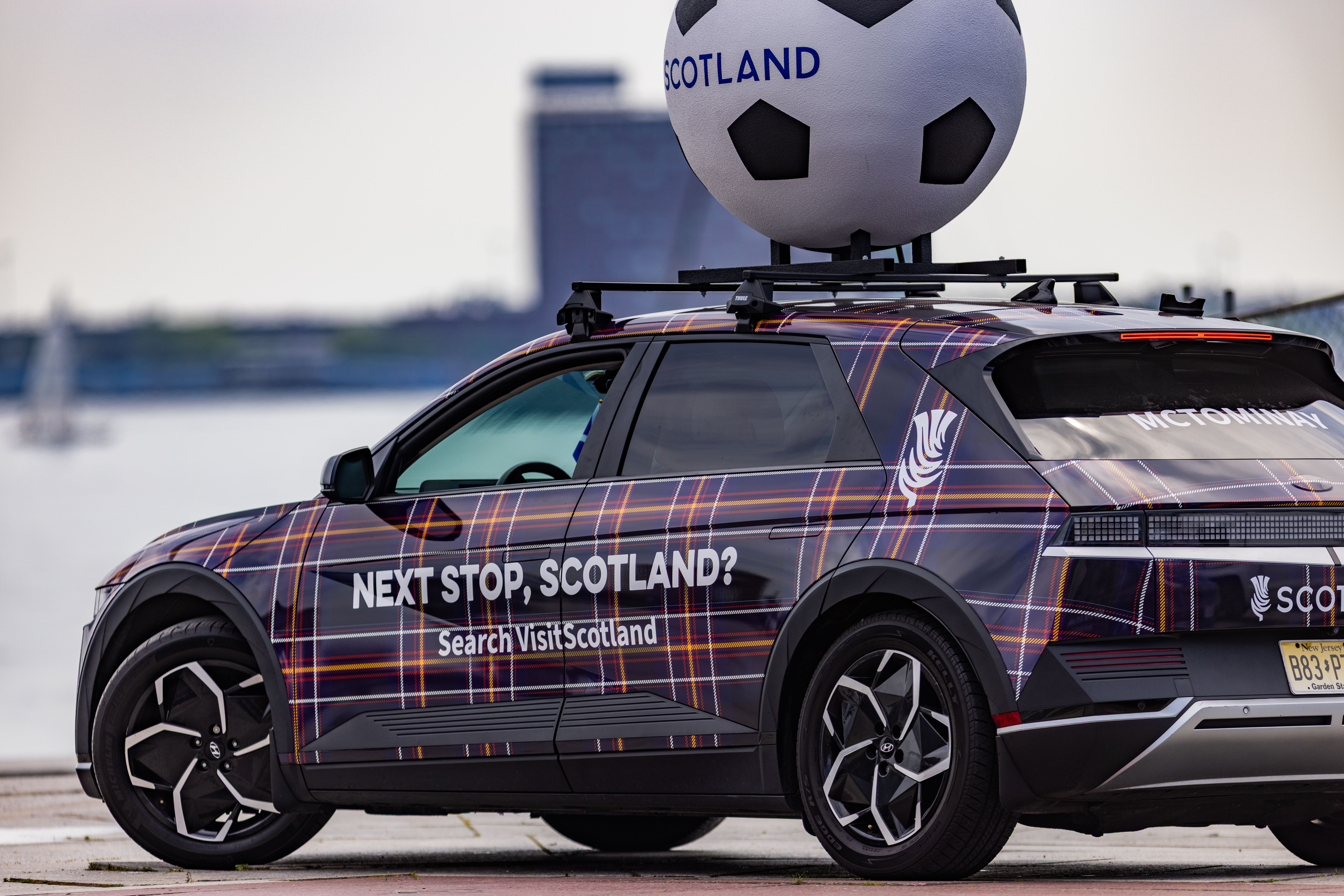 3D car topper, visitscotland