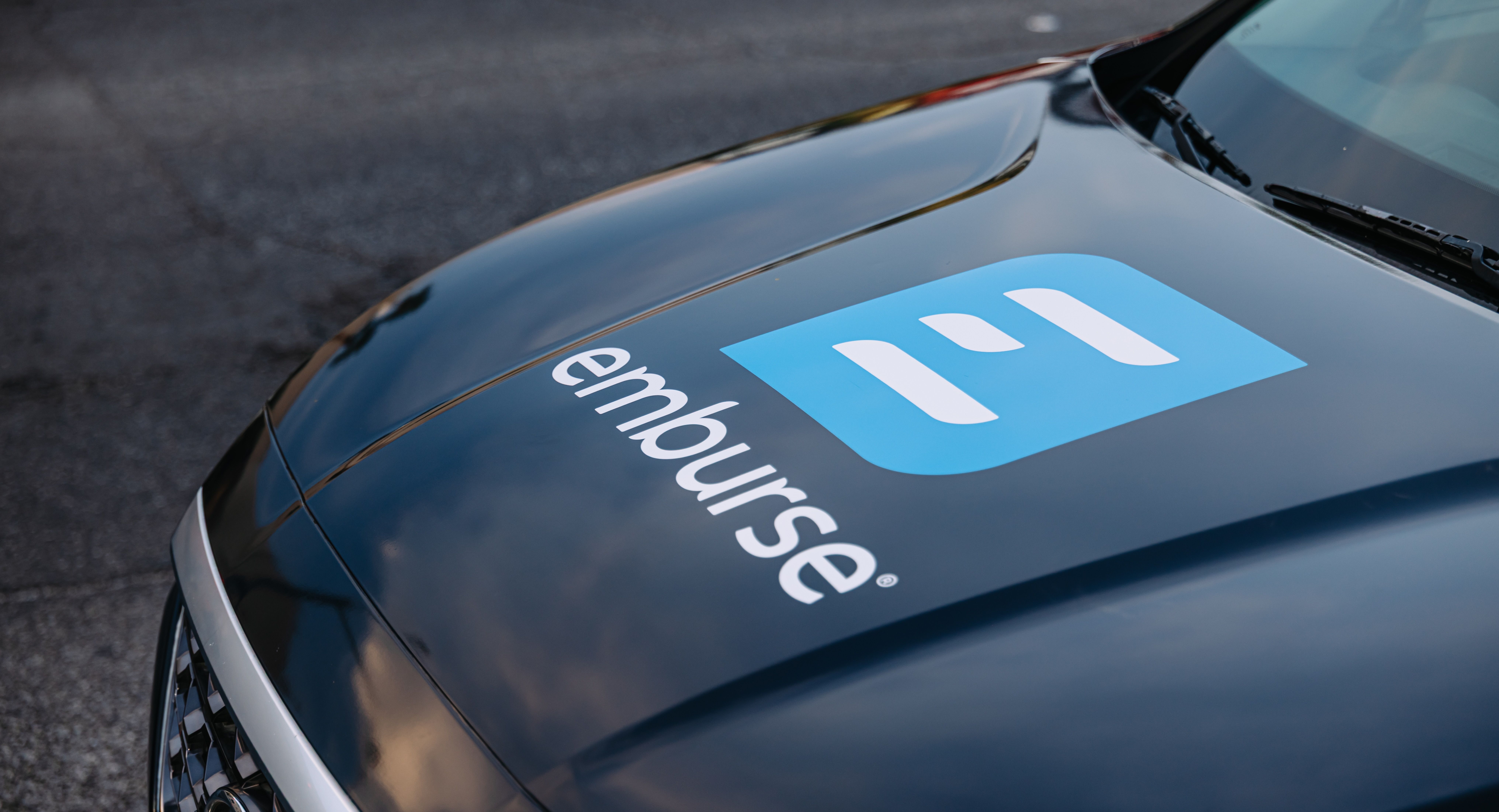 Emburse wrapped car OOH campaign in Las Vegas via GOOD TRAFFIC