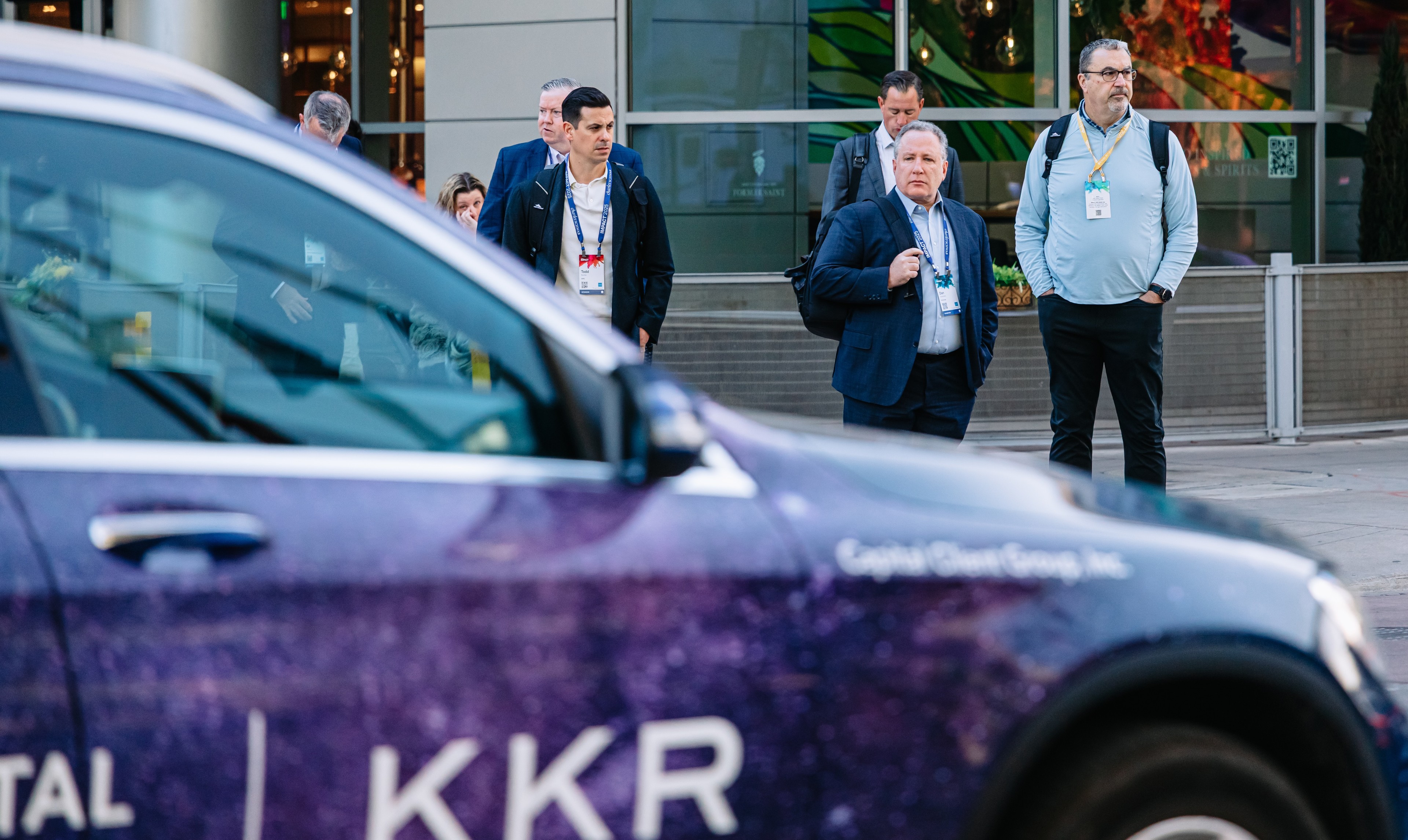 Capital Group wrapped car OOH campaign in Denver via GOOD TRAFFIC