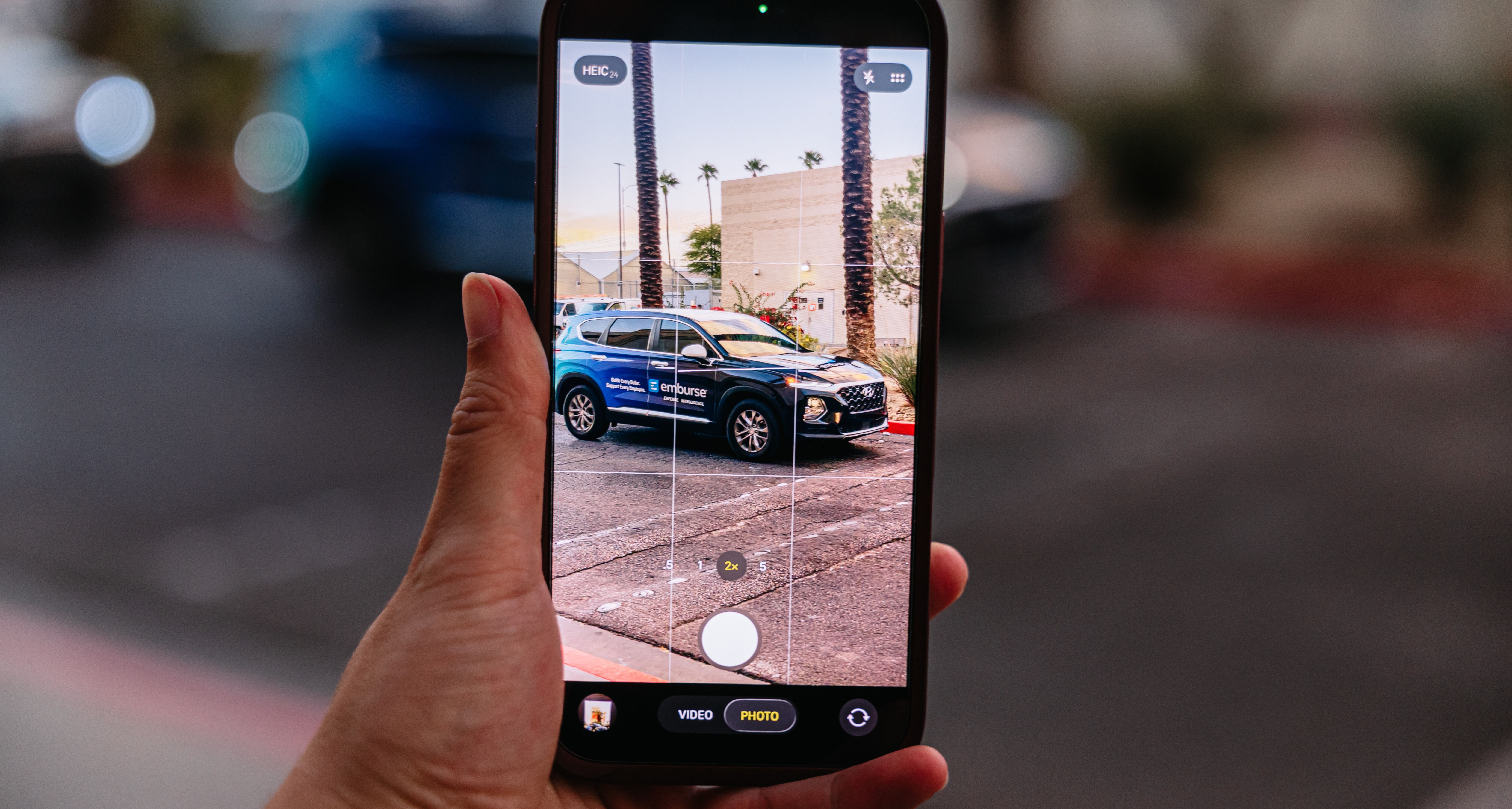 Emburse wrapped car OOH campaign in Las Vegas via GOOD TRAFFIC