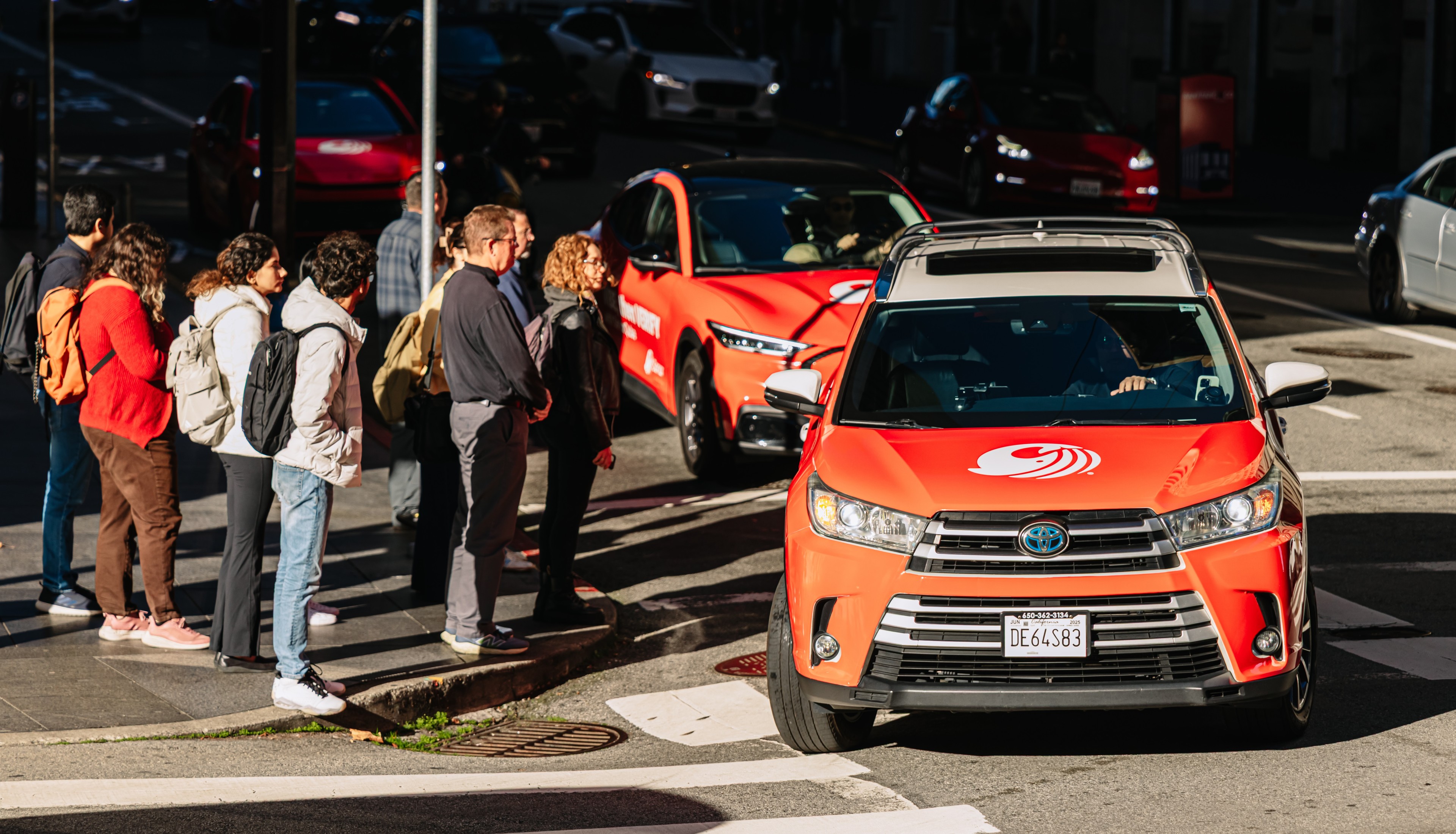 Sonar OOH wrapped car campaign in San Francisco via GOOD TRAFFIC