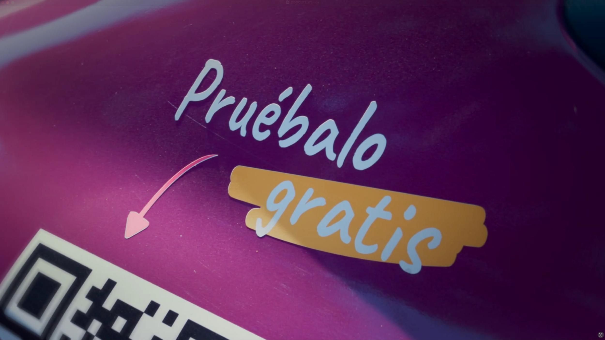 Odoo wrapped car campaign F1 Mexico City