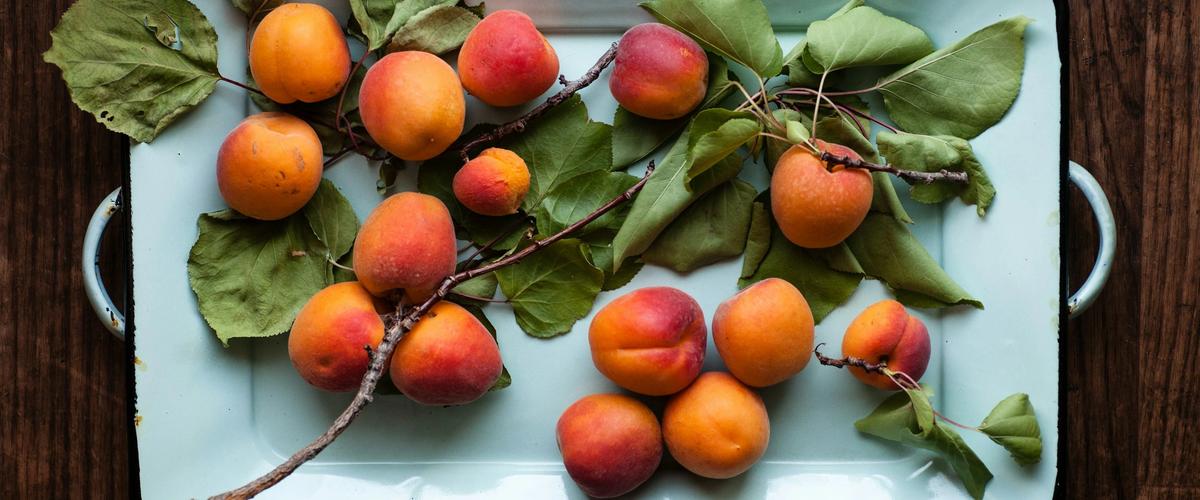 Abricots dans un plats de cuisine