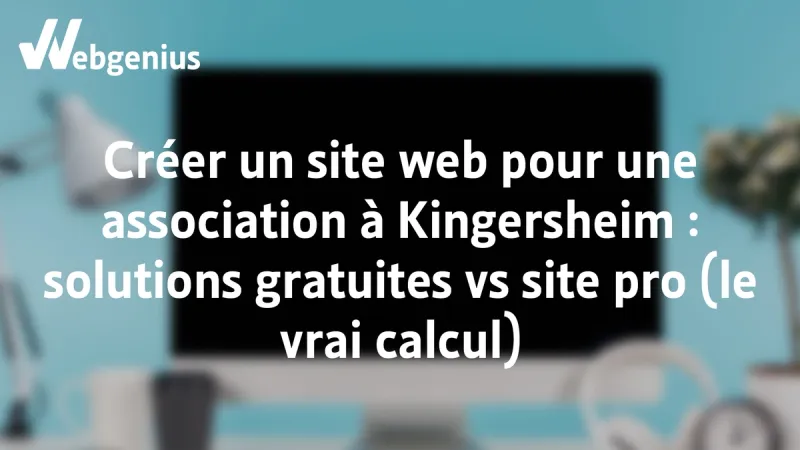 Créer un site pour une association à Kingersheim