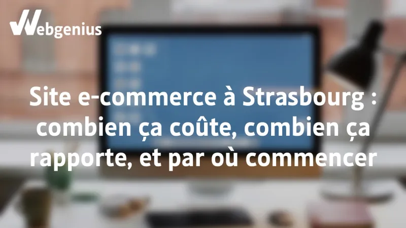 site e commerce à Strasbourg, combien ça coûte et combien ça peut rapporter