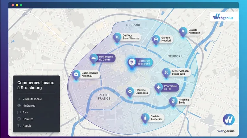 Référencement local Strasbourg