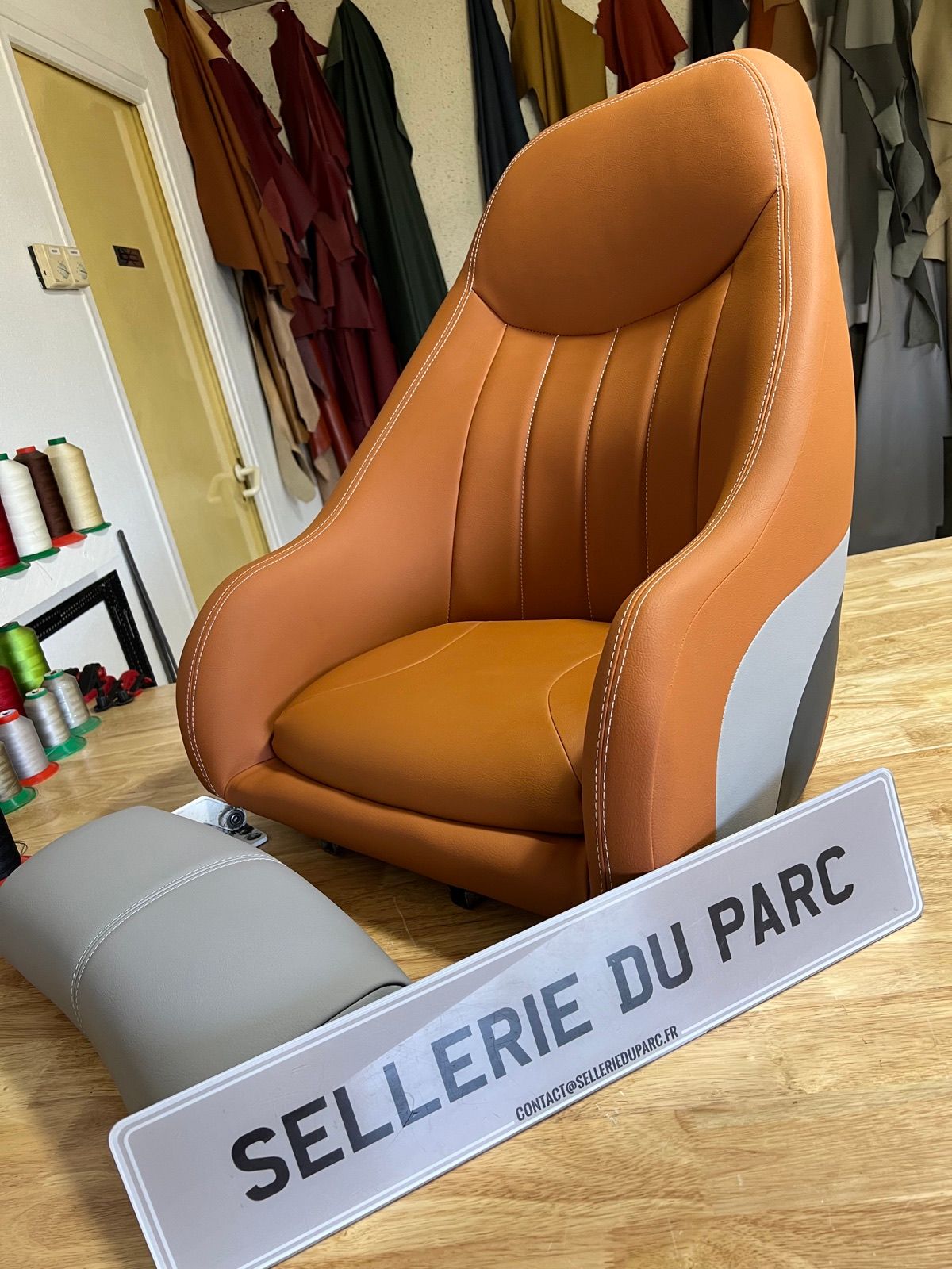 Marine upholstery suited to a boating environment