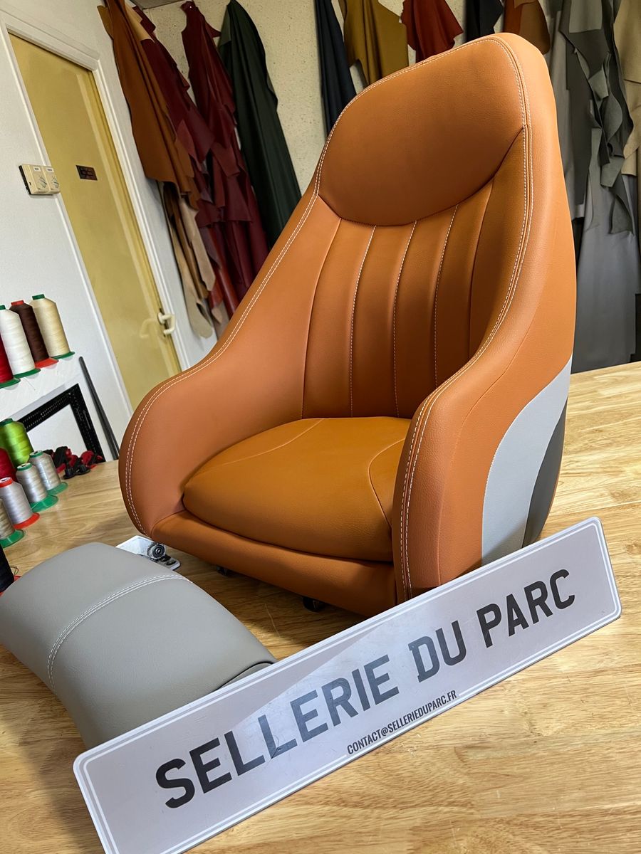 Marine upholstery suited to a boating environment