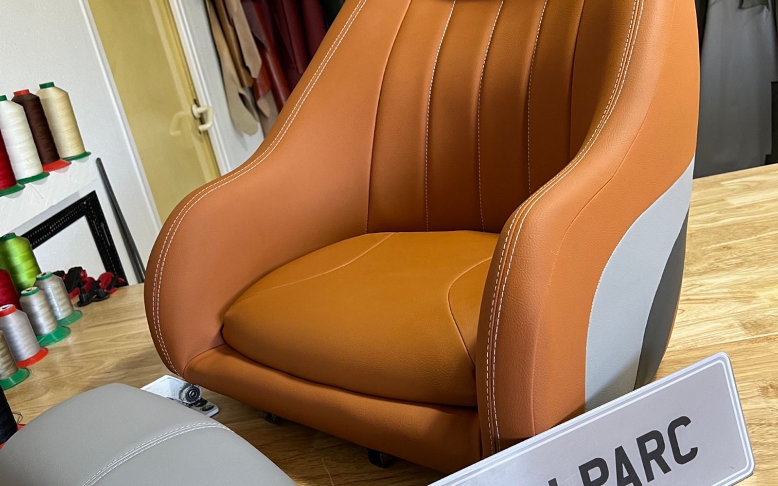 Marine upholstery suited to a boating environment