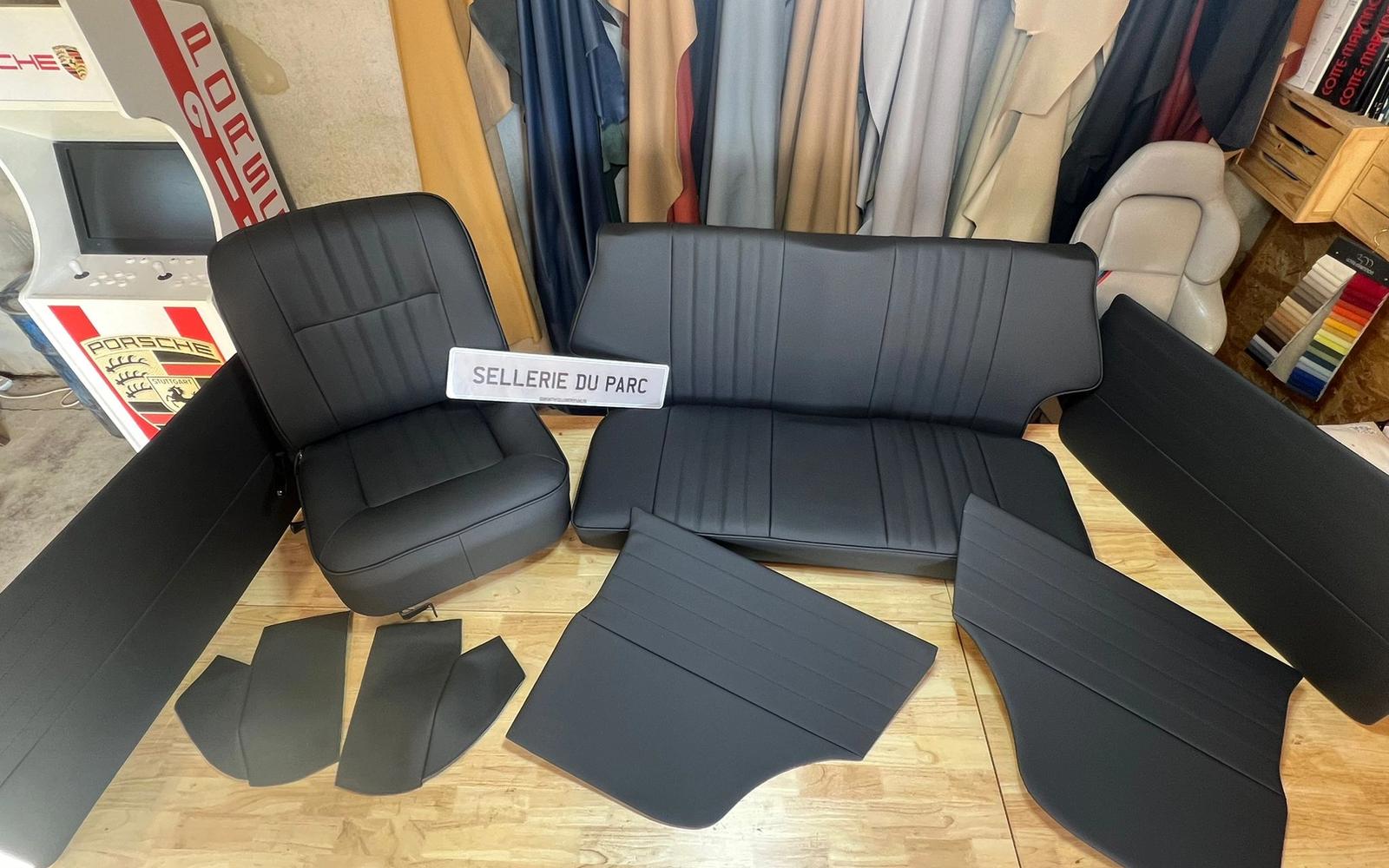 Leather upholstery care in the workshop