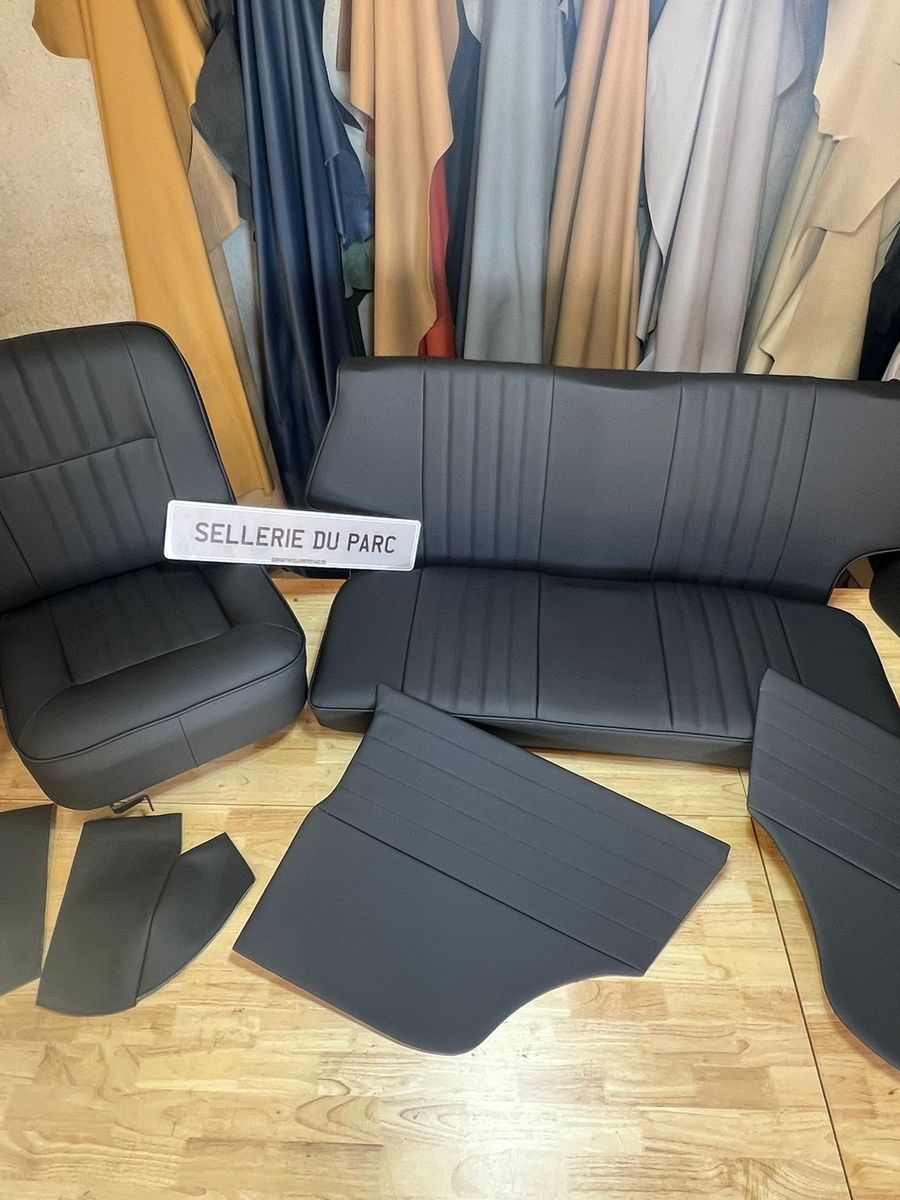 Leather upholstery care in the workshop
