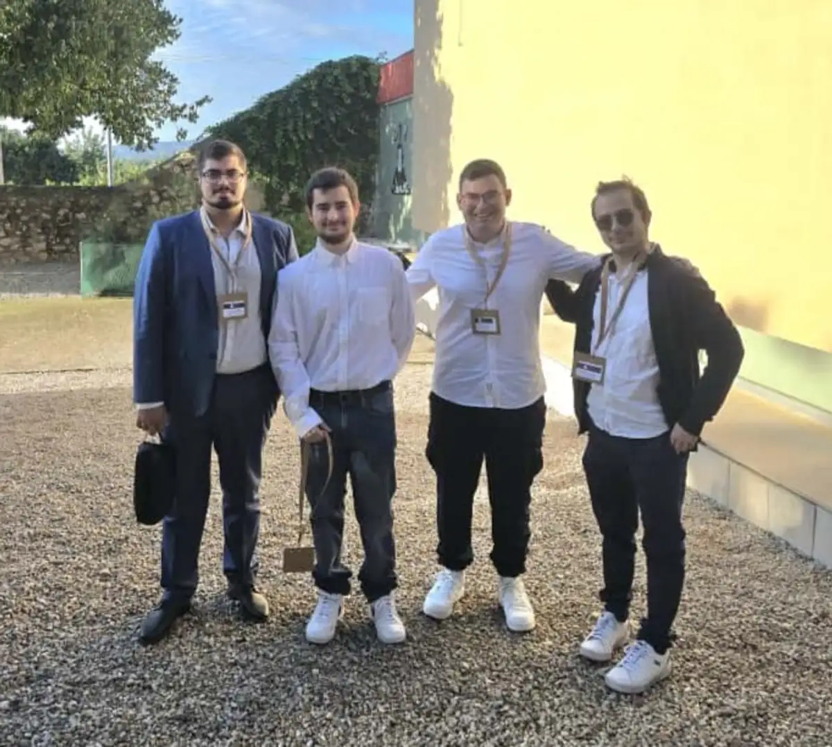 Parte del equipo de IT de Grupo Gampi en el Auditòrium del Parc Bit