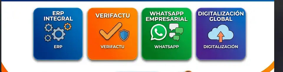 Grupo Gampi lanza ofertas limitadas para ERP, VeriFactu, WhatsApp y digitalización