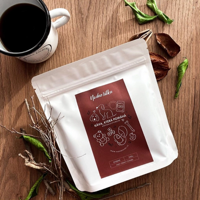 Zrnková káva Etiopie (250 g)