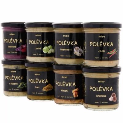 Degustační sada miso polévek