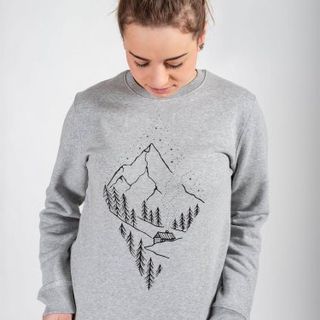 Dámská mikina bez kapuce