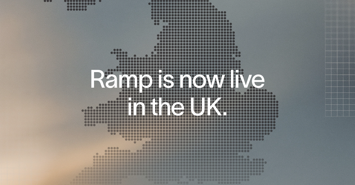 Ramp Is Now Live In the United Kingdom