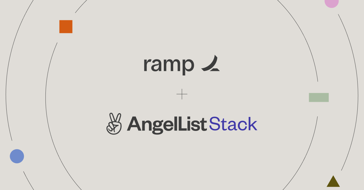 Ramp x AngelList Stack integration