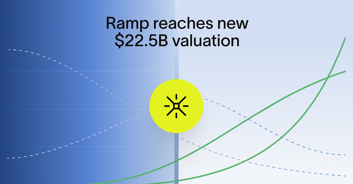 Finance Ramp Graphics Ramp raises $500M to deepen product innovation & expand AI for finance