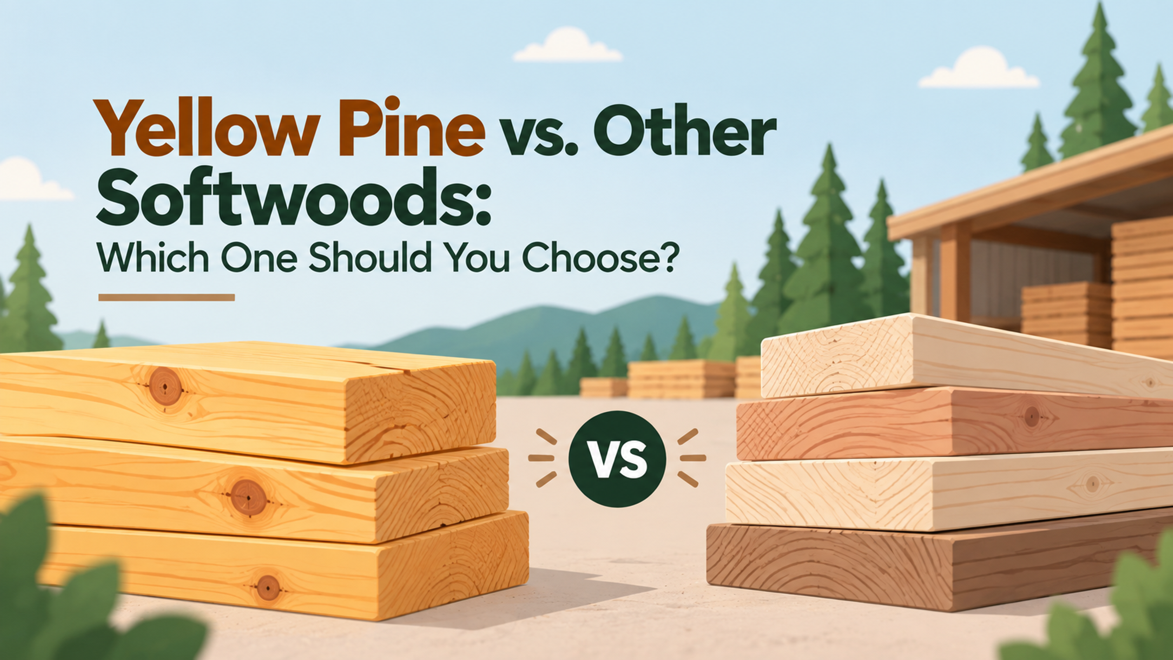 Yellow Pine vs. Other Softwoods: Which One Should You Choose?