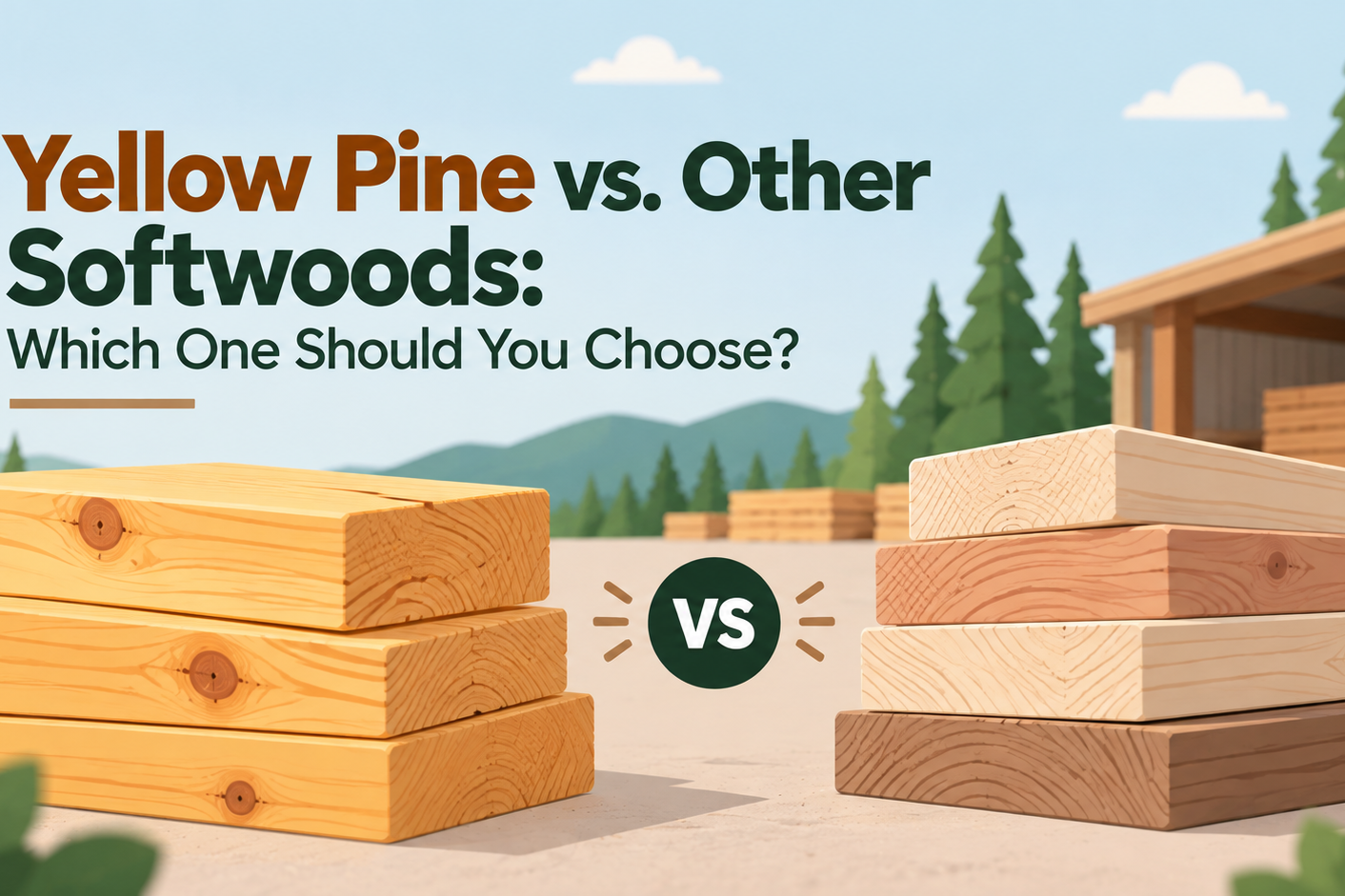 Yellow Pine vs. Other Softwoods: Which One Should You Choose?