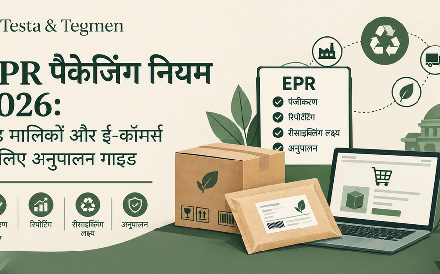 पैकेजिंग हेतु EPR नियम 2026: ब्रांड ओनर और ई-कॉमर्स के लिए अनुपालन गाइड cover image