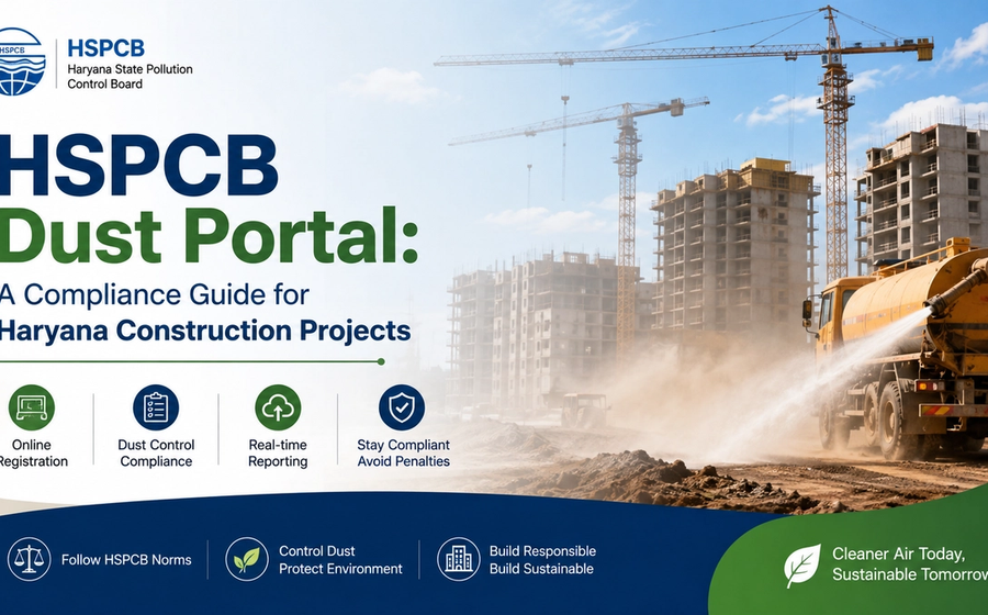 HSPCB Dust Portal: A Compliance Guide for Haryana Construction Projects cover image