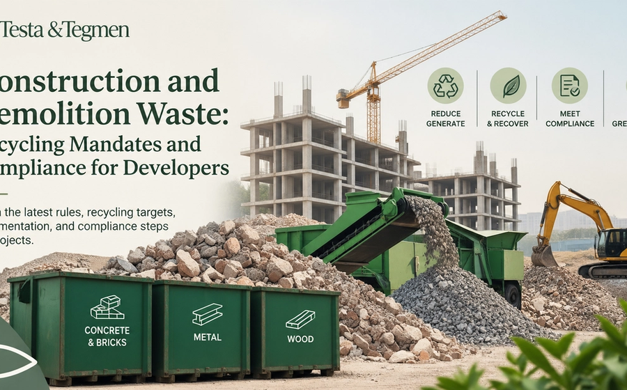 Construction and Demolition Waste: Recycling Mandates and Compliance for Developers cover image