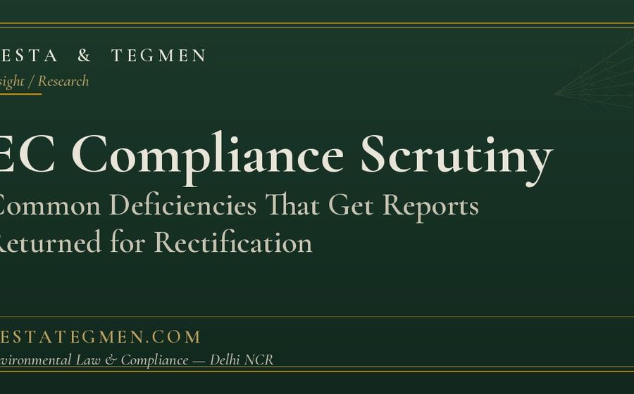 EC Compliance Scrutiny: Common Deficiencies That Get Reports Returned for Rectification or Gets Issued Deficiency Letters cover image