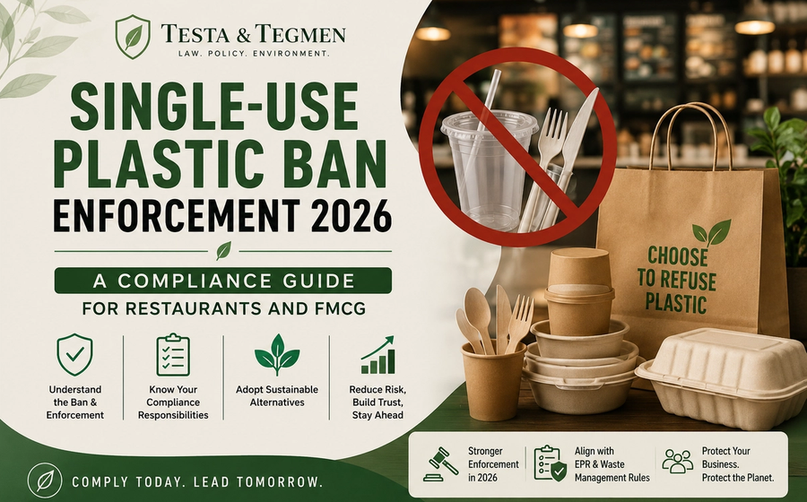 Single-Use Plastic Ban Enforcement 2026: A Compliance Guide for Restaurants and FMCG cover image