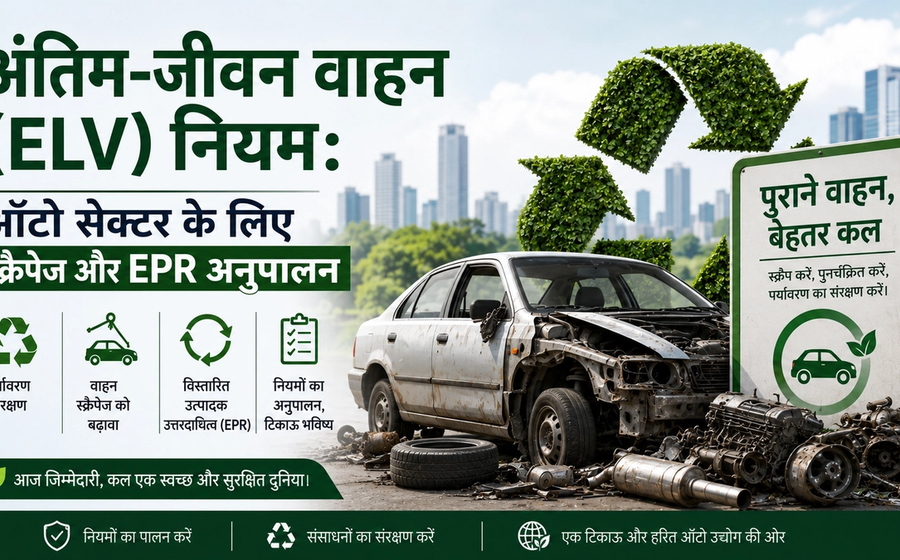 अंतिम-जीवन वाहन (ELV) नियम: ऑटो सेक्टर के लिए स्क्रैपेज और EPR अनुपालन cover image