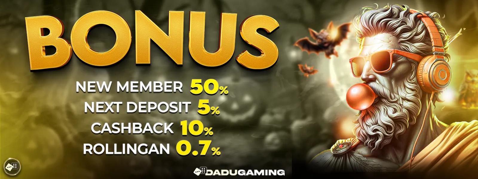 BONUS MENARIK SETIAP SAAT (SLOT & LIVE GAMES)
