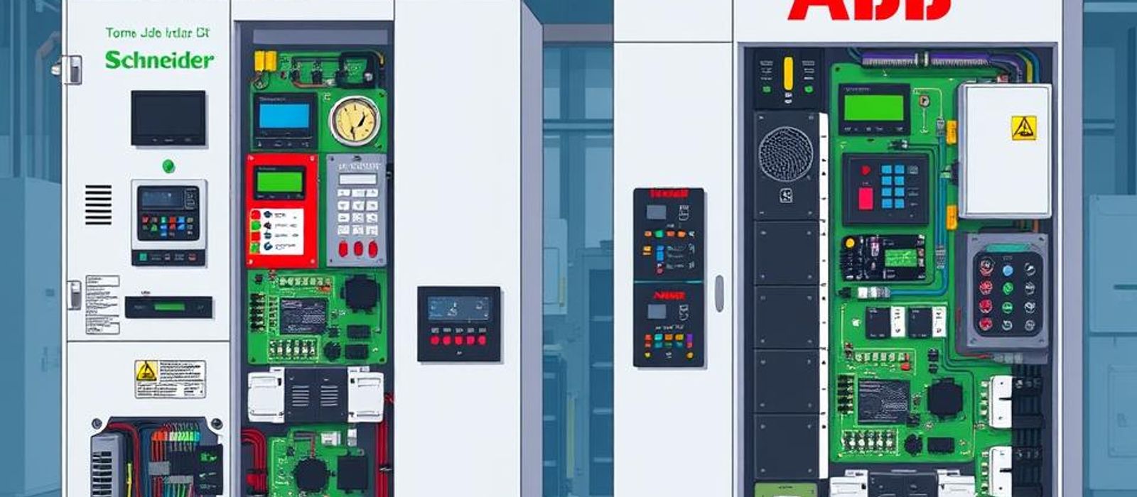 Perbedaan Komponen Panel Listrik Merek Schneider dan Abb di Indonesia