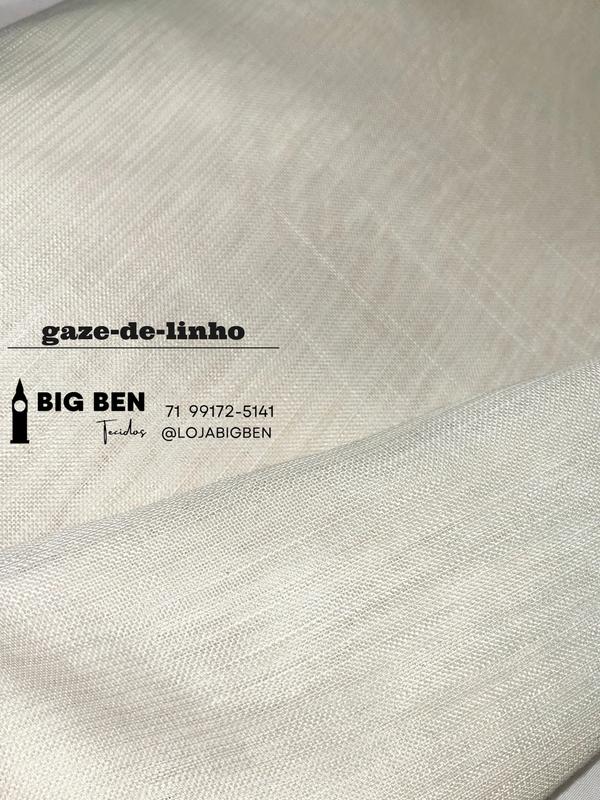 GAZE DE LINHO 3M.