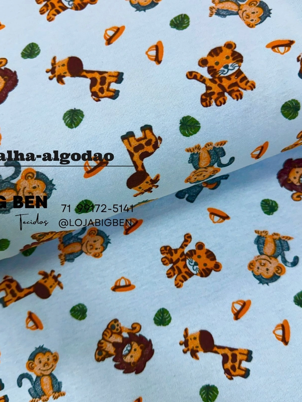 MALHA ALGODÃO ESTAMPADA