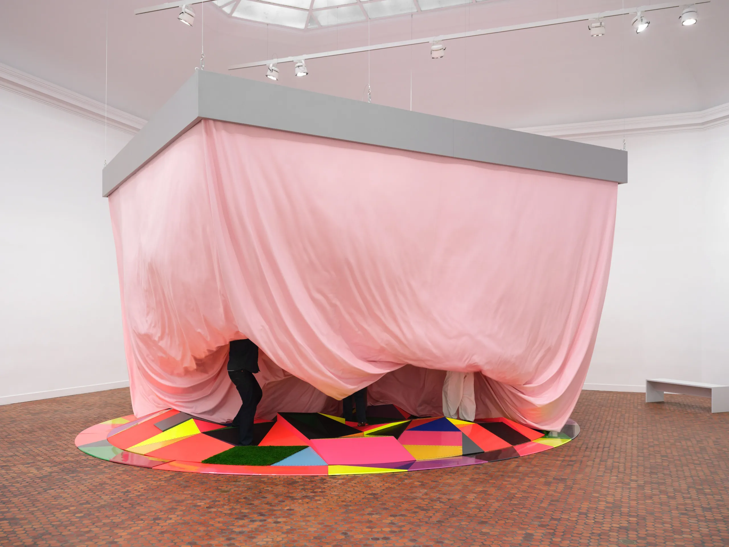 Installation view of interactive installation