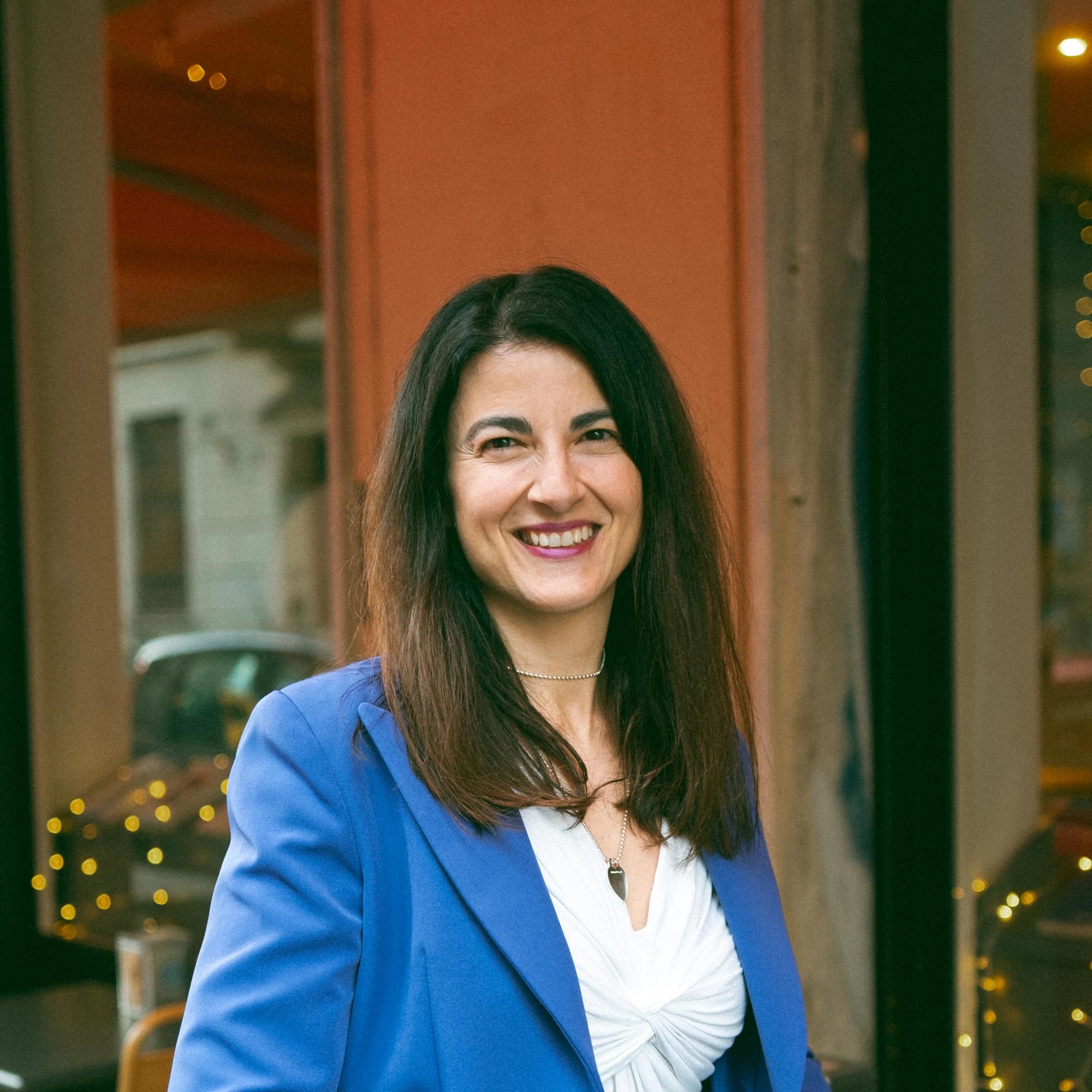 Teresa Potenza on the Innovation Bridge stage