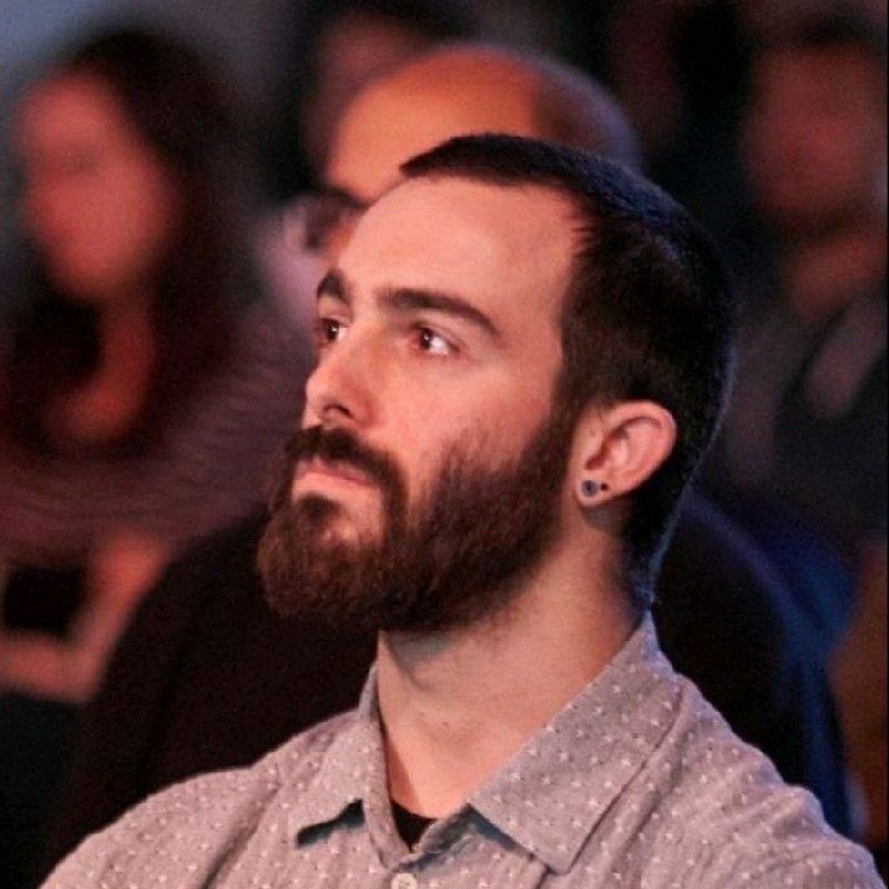 Luca Barboni on the Innovation Bridge stage