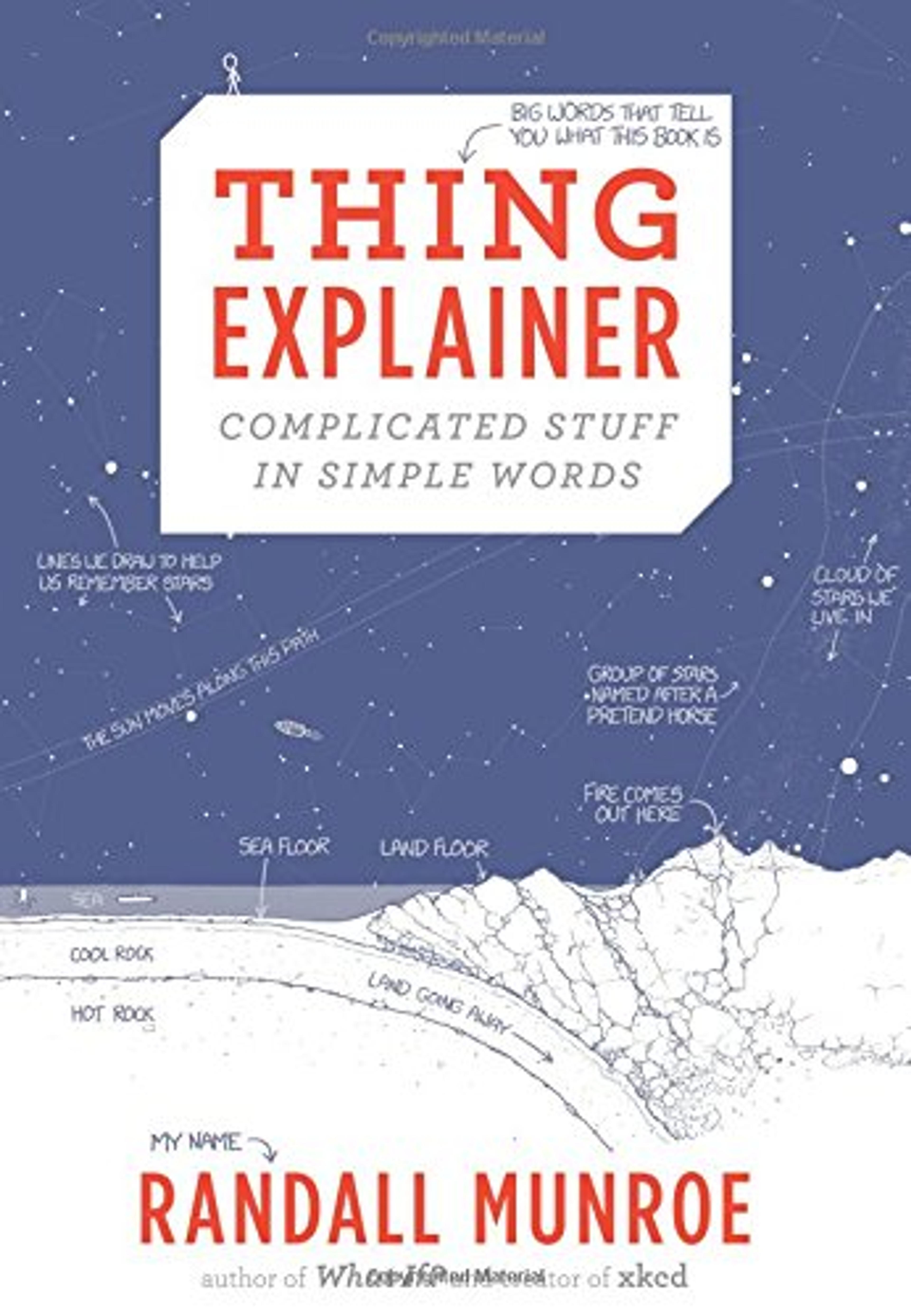 Thing Explainer cover, this book