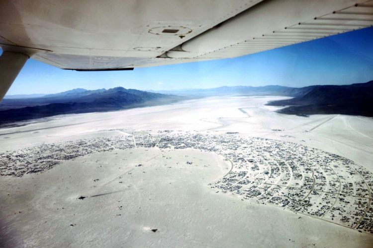 Burning Man 2016 Aerial View