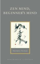 Zen Mind, Beginner's Mind cover, this book