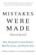 Mistakes Were Made cover, this book