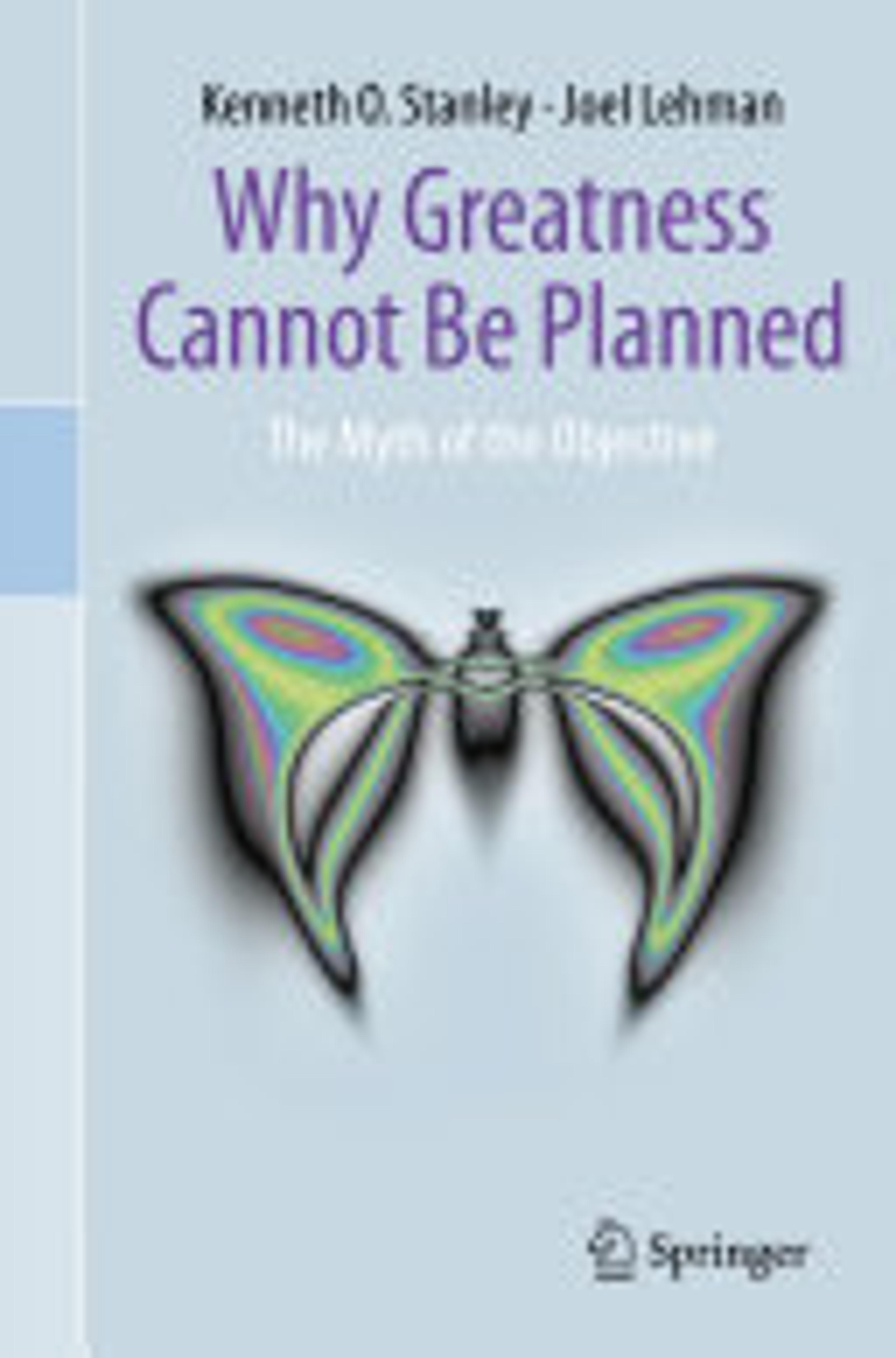 Why Greatness Cannot Be Planned cover, this book