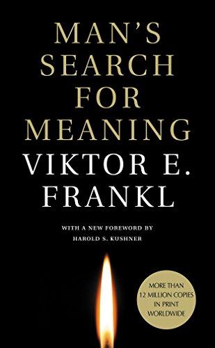 Man's Search for Meaning cover, this book