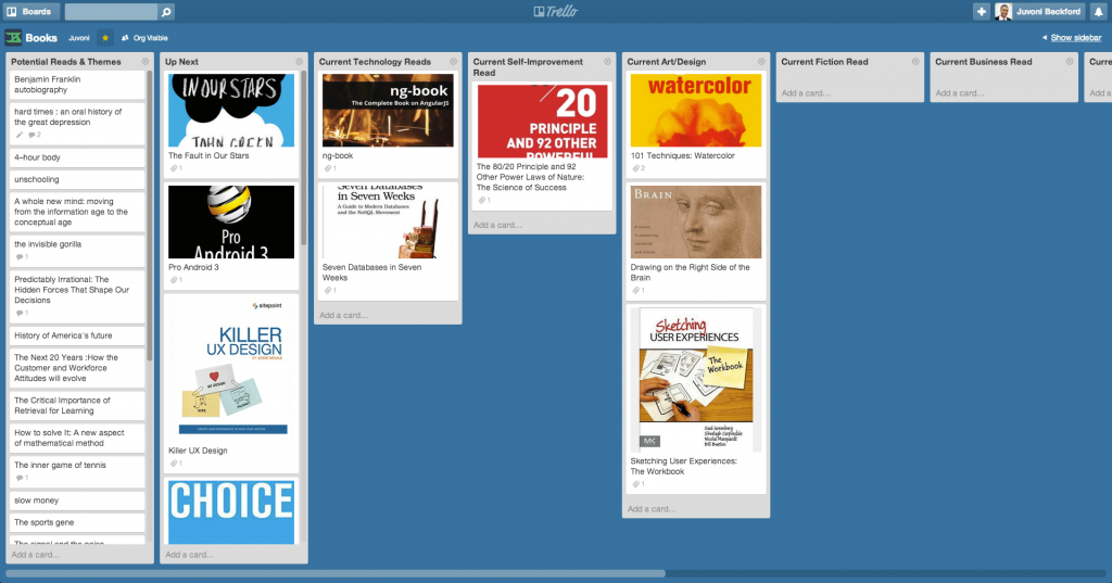 Books_Board_Trello