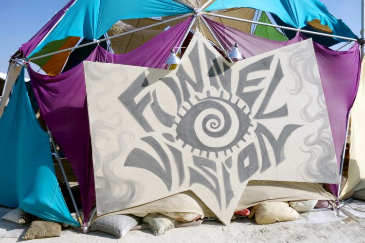 Burning Man Funnel Cake Camp